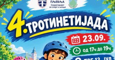 ЧЕТВРТА „ТРОТИНЕТИЈАДА“ У ОКВИРУ ЕВРОПСКЕ НЕДЈЕЉЕ СПОРТА ЧЕТВРТА „ТРОТИНЕТИЈАДА“ У ОКВИРУ ЕВРОПСКЕ НЕДЈЕЉЕ СПОРТА